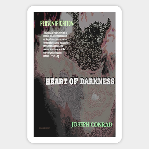 Heart of Darkness: Personification Sticker by KayeDreamsART